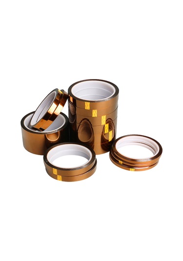 Poliimid (Polyimide) Kapton Bant 250℃ - 33 Metre 10 Mm Kapton Bant