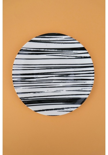 Tabak Evi Porselen Sidereal Kahvaltı Ve İkram Takımı 6 Kişilik 14 Parça Çok Renkli