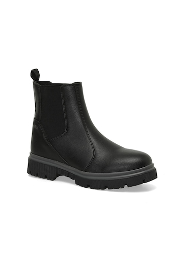 Kinetix Verter 4pr Siyah Kadın Chelsea Bot Siyah