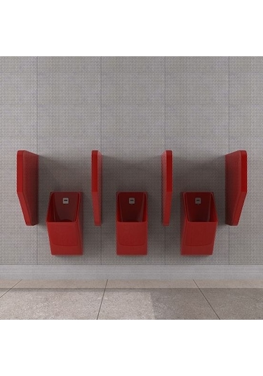 Lucco Loop 45 CM Pisuvar Ara Bölme Kırmızı