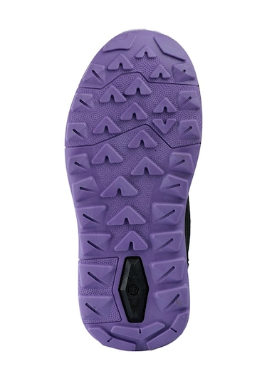 Slazenger KETI I Çocuk Cırt Cırtlı Siyah / Mor Bot