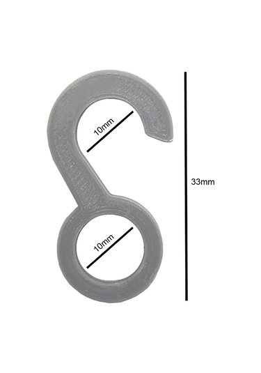 Çadır Direği (pol) Kancası Kolay Çadır Kurulum Aparatı 10 Adet Çok Renkli