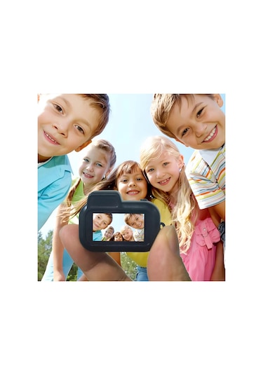 Çocuklar Monoreflexes Stil Mini Kamera Flaş Lambası Ve Pil Yuvası Taşınabilir Y3000 Black Cam Add 64g Card Y3000 Black