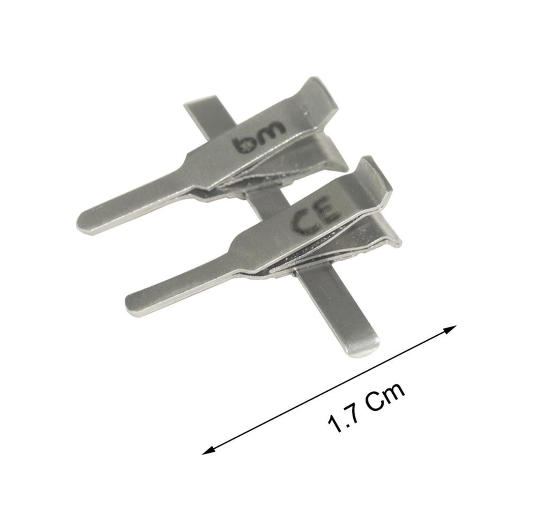 Barışhan Medikal Acland Mikroklemp Çift Aproksimatör Abb-33 1.7cm Hemostatik Anastomoz Vessel Klemp Modeller Eğitim Materyali Çok Renkli