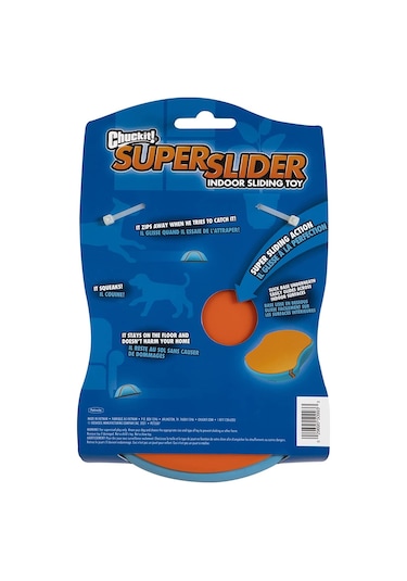 Chuckit Indoor Super Slider Eve Özel İnteraktif Oyuncak 18 x 15 x 6.5 CM