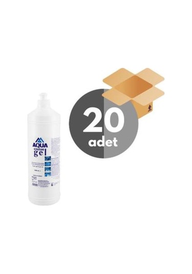 Aqua Ultrason Jeli 1 L 20 Adet