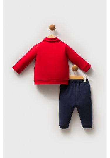 U.s. Polo Assn Erkek Bebek 3'lü Takım Kırmızı-2078 Kırmızı