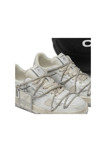 Sneaker Günlük Kadın 21453aa7 Crime London Off Court Og Whıte Null Gülkurusu