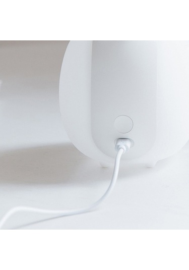 Soulader Led Işık Yansıtmalı Dekoratif Tavşan Figürü, Usb Kablolu Oda Dekorasyonu Ve Gece Lambası Çok Renkli