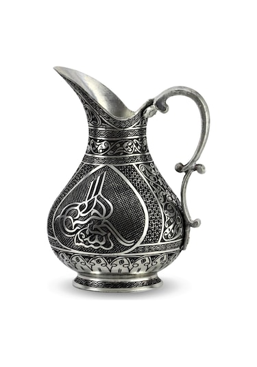 Sultan Tuğralı Keski Osmanlı Bakır Sürahi