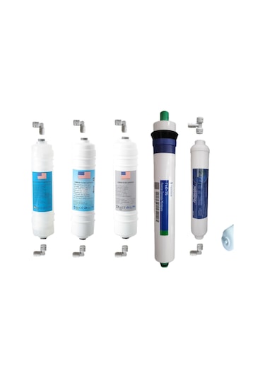 Filtre Dünyası Usa Inline Su Arıtma Filtresi Pentair Mebranlı Filtre Takımı 5Li