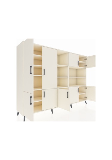 Hyperion Dolap 14 Raflı 9 Kapaklı 220x44x163 Aytaşı-aytaşı Aytaşı-aytaşı