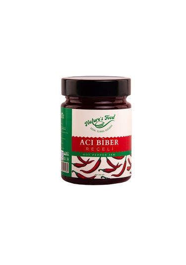 Acı Biber Reçeli Premium Series 400gr Cam Şişe %65 Acı Biber Acı İle Tatlının Muhteşem Birleşimi.