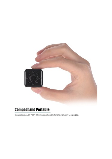 Trendooze Springsun Video Kamera Sq23 Taşınabilir Wifi Mini Kamera Full Hd 1080p Küçük Dijital Video Kamera Oi
