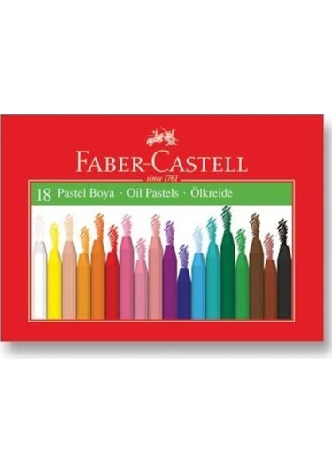 Faber Castell Faber-Castell Pastel Boya, 18 Renk