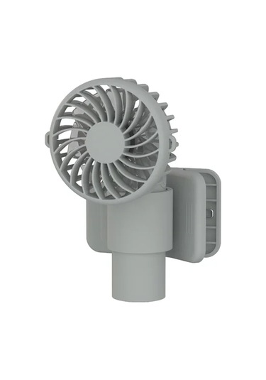 Goldenqian Vıssko Taşınabilir Mini Klip Fan Usb Şarj Edilebilir El Fan Küçük Cep Fan 3 Hızları 1000mah Çok Fonksiyonlu Fan Ourdoor Yaz Ice Green