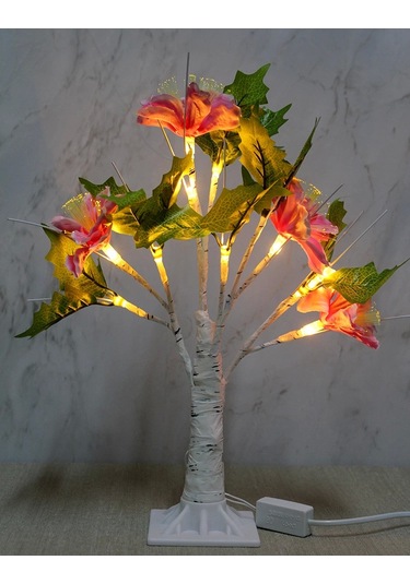 Dekoratif Ledli Çiçek Alk1733 - 9065883811359ynt Çok Renkli