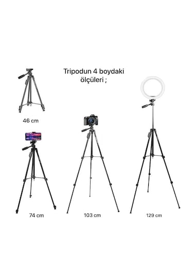 Ultratekno Np-3180s 129 Cm Bluetooth Kumandalı Profesyonel Tripod