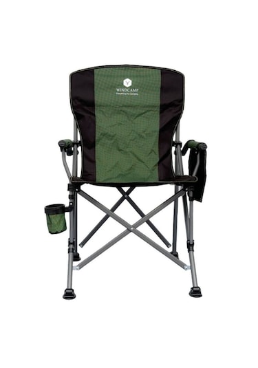 Katlanır Kamp Sandalyesi Lux - Yeşil
