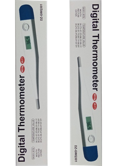 Jeehugo El Ve Ağız Kullanıma Uygun Taşınabilir Sıcaklık Ölçer - Sağlıklı, Dayanıklı Ve Kolay Kullanım