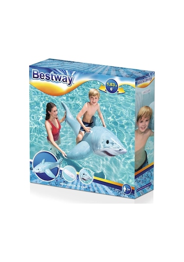 Bestway 41405 Natural Köpek Balığı 183 Cm Çok Renkli