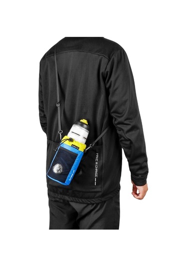 Wheel Up Sh006 Bisiklet Gidon Sapı Çantası Bisiklet Su Şişesi Tutucu - Mavi