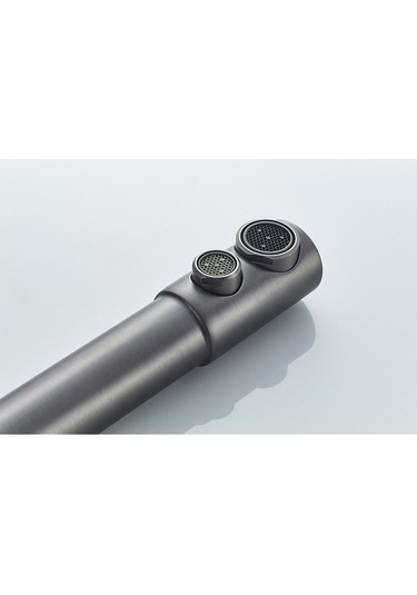 Mutfak Eviye Bataryası Dual Flow Aritma Çikişli Antrasit Gri