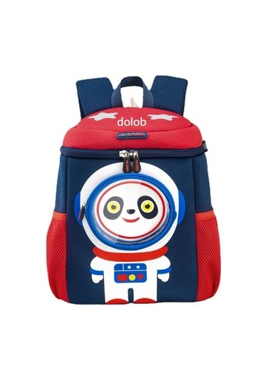 Yeni Anaokulu Okul Çantası Panda Robot Öğrenci Okul Çantası Hayvan Sırt Çantası Rahat Çanta Kız Okul Çantası Küçük Boy 2-6 Yaşında Gd9264 Safir Mavisi