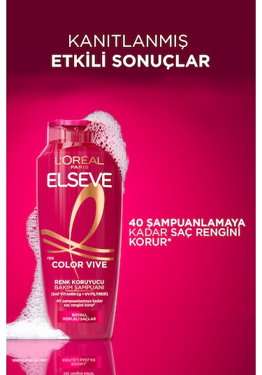 Elseve Color Vive Renk Koruyucu Bakım Şampuanı 300 ML