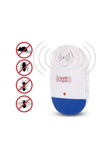 Tongxida 2'li Paket Elektronik Sıçan Ve Böcek Kovucu - 120-150 M² Kapsar - Sessiz, Kokusuz, Direğe Takılabilir