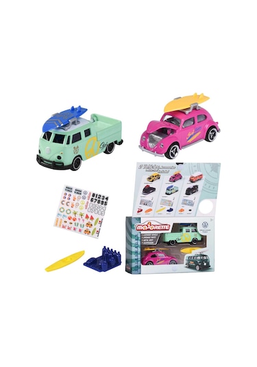 Majorette 2'li Paket Volkswagen The Originals Model Arabalar