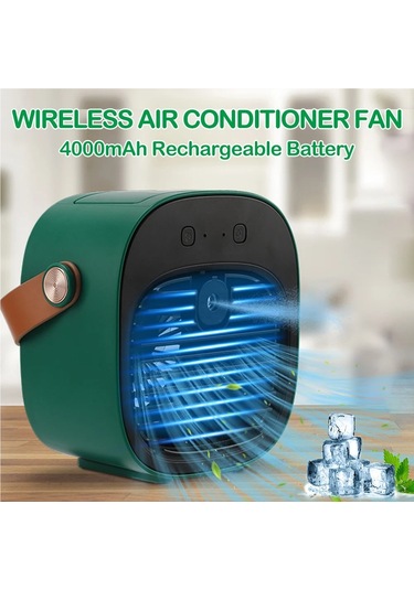 Jialan Taşınabilir Mini Klima Kablosuz Hava Soğutucu Usb Şarj