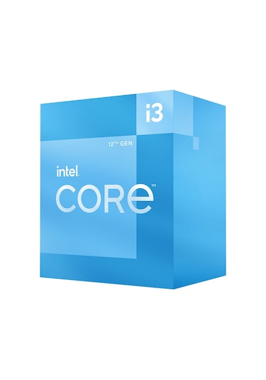 Intel Core i3-12100 3.3 GHz LGA1700 12 MB Cache 60 W Box İşlemci