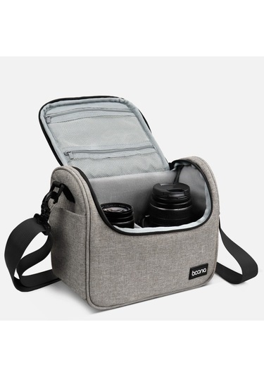 Baona Bn-h011 Dijital Slr Fotoğraf Makinesi Çantası Lens Depolama Omuz Çantası Siyah Diğer