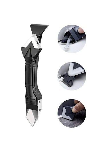 Sunup Sn-22163 Boya Silikon Derz Çekme Kazıyıcı Aparatı Spatula
