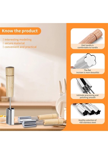 Gatherco Kurabiye Kalıpları Sebze Ve Meyve Baskı Kalıpları Evde Pişirme Kendin Yap