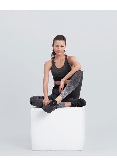 Skechers W Seamless Ankle Legging Kadın Siyah Tayt S212189-001