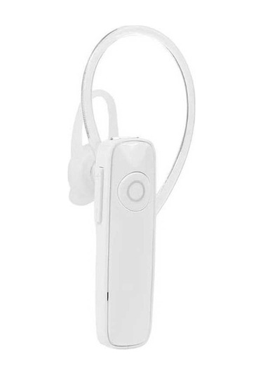 Fortunelane Beyaz Tek Kulaklı İş Kulaklığı - Bt 4.1 Arama, Hafif Tasarım, 10m Menzil, Müzik Dinle