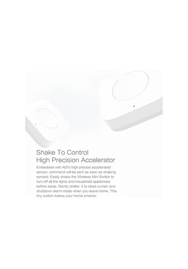 Samdoo Aqara Wxkg11lm Beyaz Zigbee Akıllı Kablosuz Anahtar - Cihaz Kontrolü, Zil, Uzaktan Kumanda Fonksiyonları