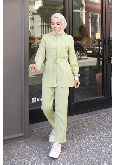 Ribana Detaylı Takım Mint Yeşili Mintyeşili Mint Yeşili