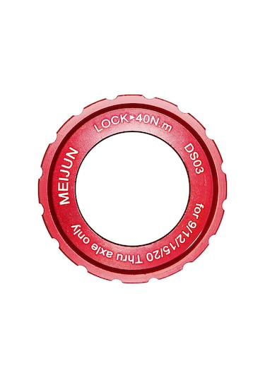 Ximistore9 Mountain Bisiklet Merkezi Kilitleme Disk Kapağı - Aluminyum Alloy, Evrensel Uyum, Kırmızı Ds03