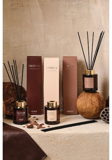 Karaca Smell The Sweet Serenity Çubuklu Ortam Kokusu Black Vanilla 120 ml