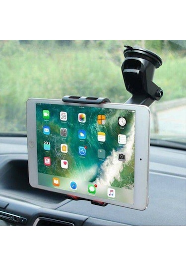 Polham Araç Içi Vantuzlu Torpido Ve Cama Yapışan Tablet Tutucu, T