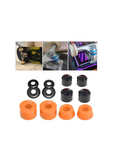 Homyl Kaykay Burcu Yedek Bardak Yıkayıcılar Longboard Turuncu Turuncu Çok Renkli