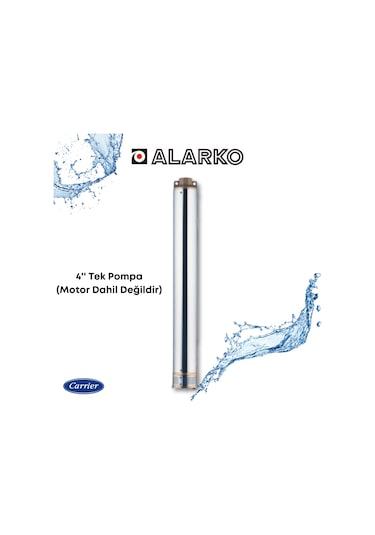Alarko 4sd4/14 1.5 Hp 14 Kademe Tek Dalgıç Pompa