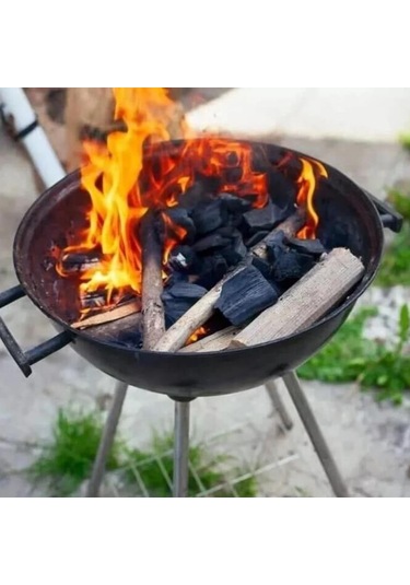 Taşınabilir Kömür Barbekü Mangal - Madfox Cook - Kırmızı/siyah - 547217 Diğer