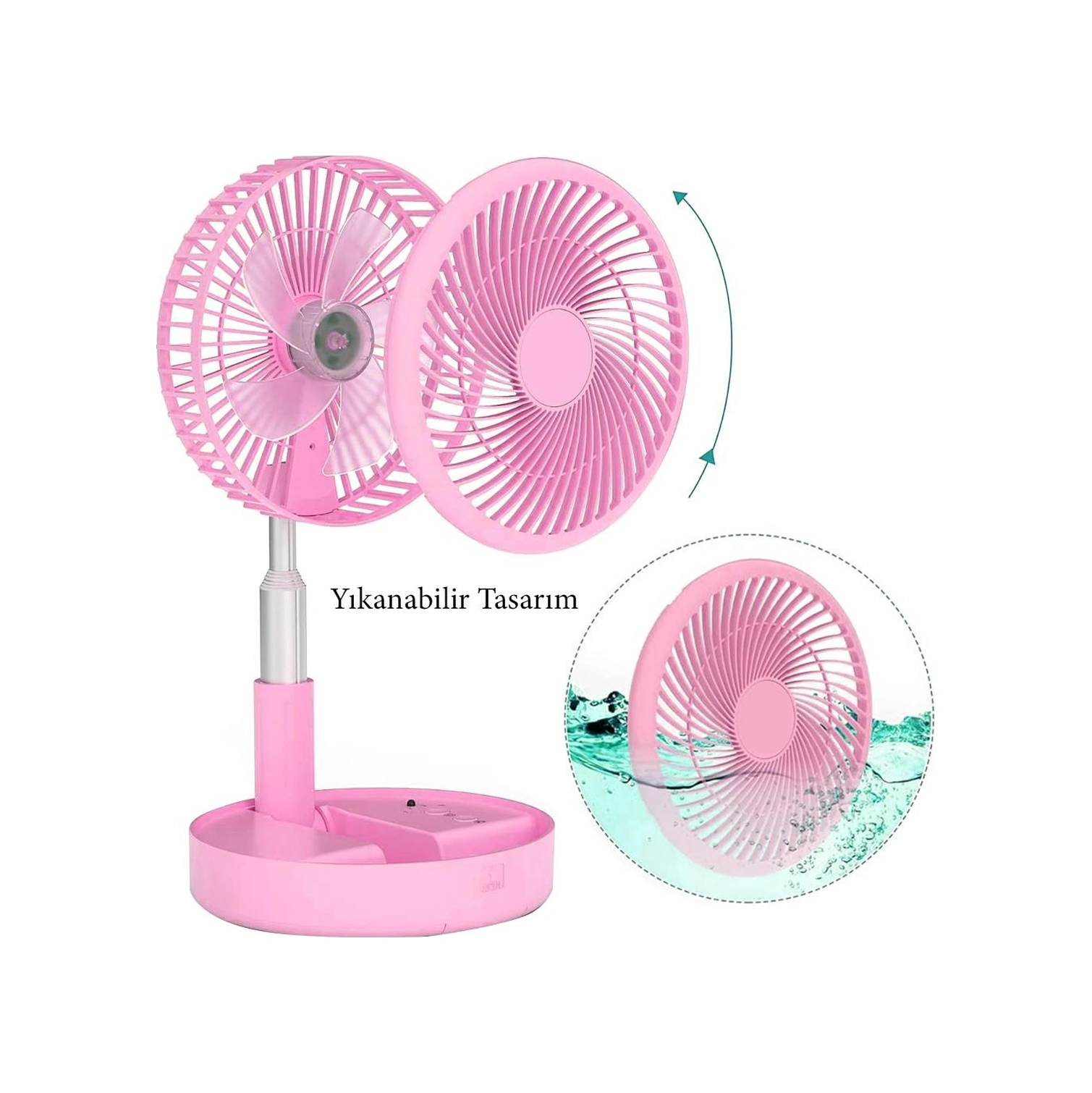 Powermaster Pm-25110 4 Modlu Taşınabilir Fan Vantilatör