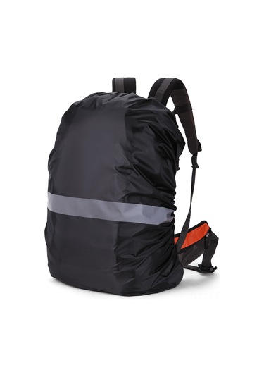 Padalink Gece Güvenliği Sağlayan Yansıtıcı Şeritli Su Geçirmez Sırt Çantası Kılıfı, Koşu, Kamp, Dağcılık İçin Çok Renkli