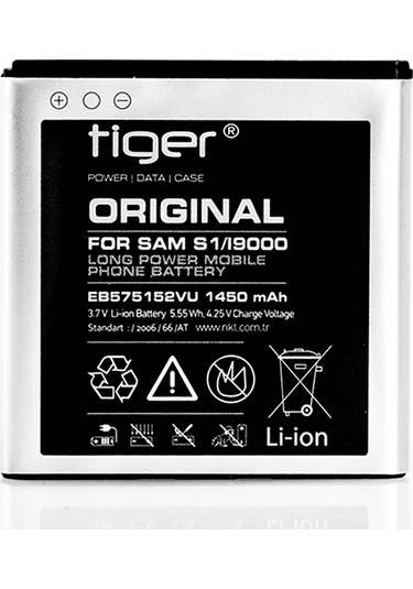 Tiger Samsung I9000 / I9003 Eb575152Vu Batarya 1450 Mah