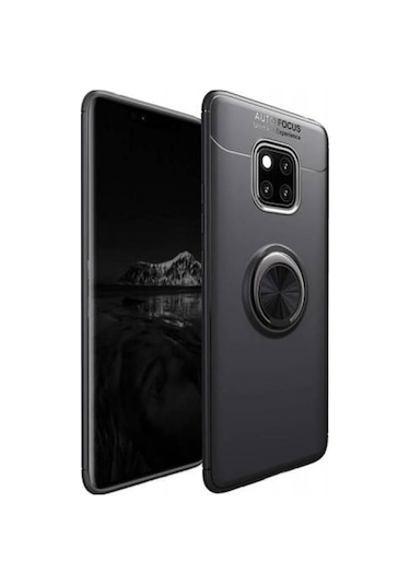 Huawei Mate 20 Pro Yüzüklü Manyetik Ravel Kilif 513799599